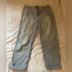 Free People Seersucker Trouser Size 26